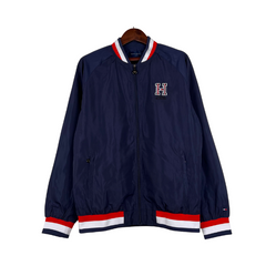 Corta Vento Tommy Hilfiger Azul com detalhes