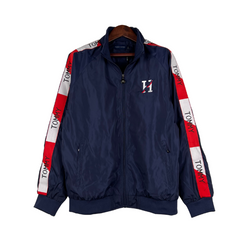 Corta Vento Tommy Hilfiger Azul, Branco e Vermelho