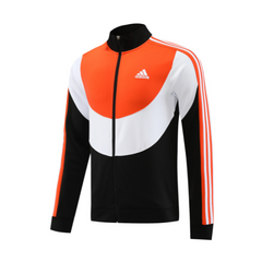 Jaqueta de Frio Tech-Dry Adidas Laranja, Branca e Preta