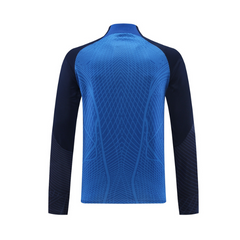 Blusão de Frio Dry-FIT Nike Azul e Azul Escuro - VENI Futebol