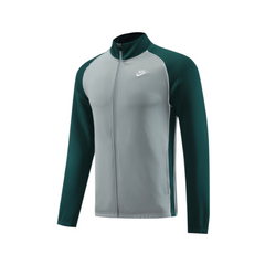 Jaqueta de Frio Dry-FIT Nike Cinza e Verde