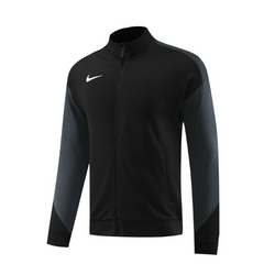 Jaqueta de Frio Dry-FIT Nike Preta e Cinza