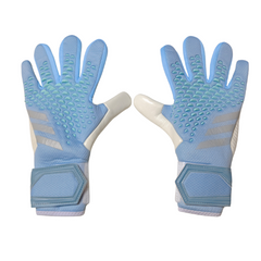 Luva de Goleiro Adidas Predator Accuracy League Azul Claro - VENI Futebol