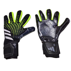 Luva de Goleiro Adidas Predator Accuracy League Preta e Verde