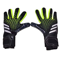 Luva de Goleiro Adidas Predator Accuracy League Preta e Verde - VENI Futebol