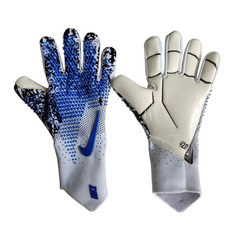 Luva de Goleiro Nike HyperTouch Elite Cinza, Preta e Azul