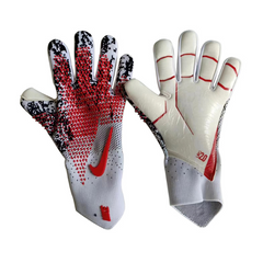 Luva de Goleiro Nike HyperTouch Elite Cinza, Preta e Vermelha