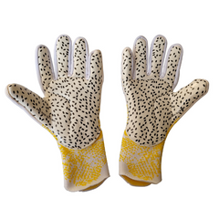 Puma Future Match Goalkeeper Gloves White and Yellow