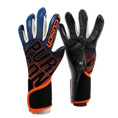 Luva de Goleiro Reusch Azul e Laranja