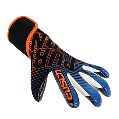 Luva de Goleiro Reusch Azul e Laranja - VENI Futebol