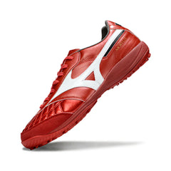 Chuteira Society TF Mizuno Morelia Neo 4 Vermelha