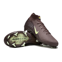 Chuteira Campo FG Nike Mercurial Superfly 10 Elite Marrom Pack Mbappe Infantil