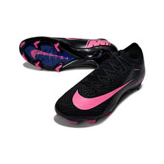 Chuteira Campo FG Nike Air Zoom Mercurial Vapor 16 Elite Preta e Rosa