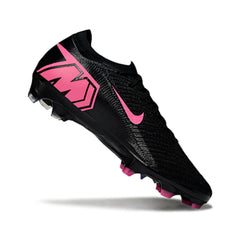Chuteira Campo FG Nike Air Zoom Mercurial Vapor 16 Elite Preta e Rosa