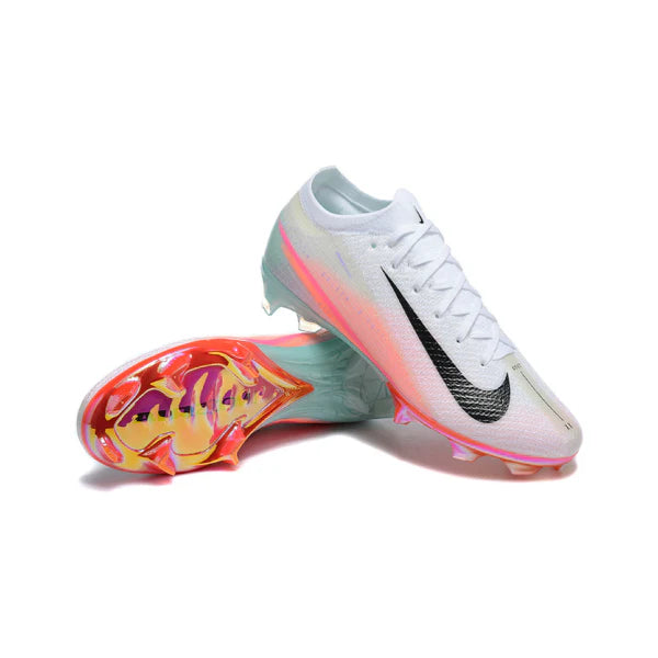 Chuteira Campo FG Nike Air Zoom Mercurial Vapor 16 Elite Pack Branco Sam Kerr Infantil