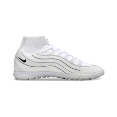 Chuteira Society TF Nike Mercurial Superfly 10 Elite Air Max 95 Disruptive Infantil
