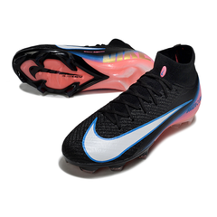Nike Air Zoom Mercurial Superfly 10 Elite FG Negro, Rosa y Azul