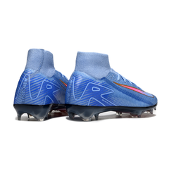 Chuteira Campo FG Nike Mercurial Superfly 10 Elite Azul Infantil