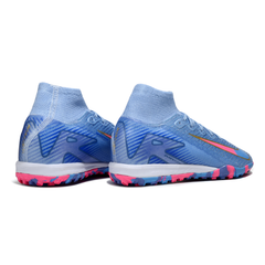 Chuteira Society TF Nike Mercurial Superfly 10 Elite Azul Infantil