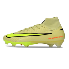 Chuteira Campo Nike Air Zoom Mercurial Superfly 10 Elite FG Max Voltage Pack