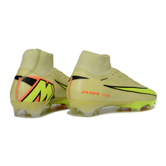 Chuteira Campo Nike Air Zoom Mercurial Superfly 10 Elite FG Max Voltage Pack