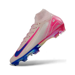 Chuteira Campo FG Nike Air Zoom Mercurial Superfly 10 Elite Rosa-Clara