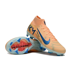 Chuteira Campo FG Nike Mercurial Superfly 10 Elite Pack Laranja Mbappe Infantil