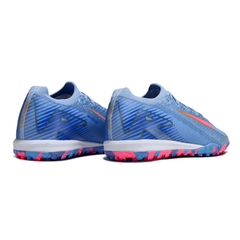 Chuteira Society TF Nike Mercurial Vapor 16 Elite Azul Infantil