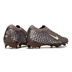 Chuteira Campo Nike Air Zoom Mercurial Vapor 16 Elite FG Marrom Mbappe Pack