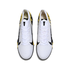 Chuteira Society TF Nike Mercurial Vapor 16 Elite Pack Branco Mbappe Infantil
