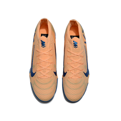 Chuteira Society TF Nike Mercurial Vapor 16 Pack Laranja Mbappe Infantil