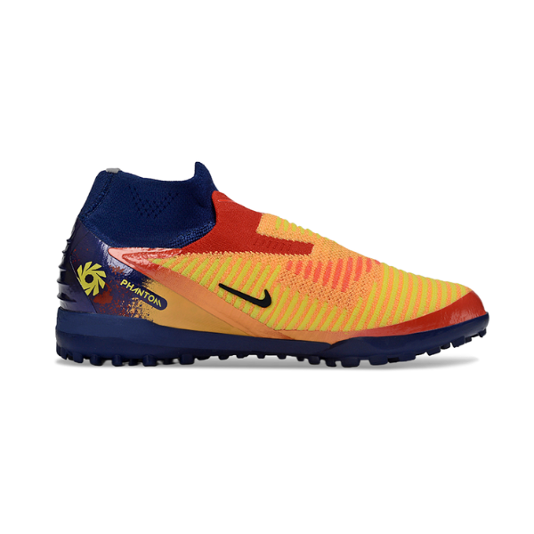 Chuteira Society TF Nike Phantom 6 DF Elite Pack Erling Haaland Infantil