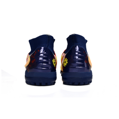Chuteira Society TF Nike Phantom 6 DF Elite Pack Erling Haaland Infantil