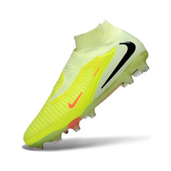 Chuteira Campo FG Nike Phantom 6 DF Elite Amarela e Verde