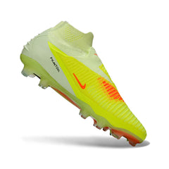 Chuteira Campo FG Nike Phantom 6 DF Elite Amarela e Verde