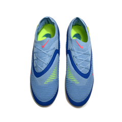 Chuteira Campo FG Nike Phantom 6 Elite Azul Infantil