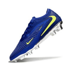 Chuteira Campo FG Nike Phantom 6 Elite Azul e Prateada
