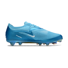 Chuteira Campo FG Nike Phantom 6 Elite Azul-Clara Infantil