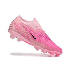 Chuteira Campo FG Nike Phantom 6 Elite Rosa-Clara Infantil