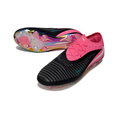 Chuteira Campo FG Nike Phantom 6 Elite Rosa e Preta