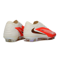 Chuteira Campo Nike Phantom 6 Elite Branca e Laranja