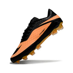 Chuteira Campo FG Nike Phantom Hypervenom Elite Laranja e Preta Infantil