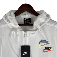 Jaqueta Corta-Vento Nike Branca