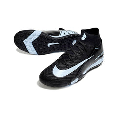 Chuteira Society TF Nike Zoom Mercurial Superfly 10 Elite Preta e Branca Infantil