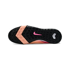 Chuteira Society TF Nike Zoom Mercurial Vapor 16 Elite Rosa-Clara Infantil