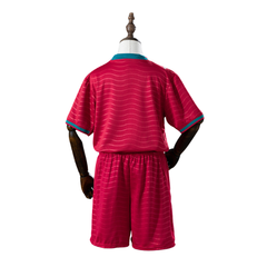 Camisa de Futebol Portugal + Shorts Kit Puma 2026 Principal - Kit Infantil