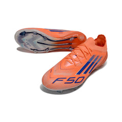 Chuteira Campo FG Adidas F50 Primeknit Elite Pack Coral Blaze