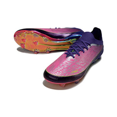 Chuteira Campo FG Adidas F50 Primeknit Elite Roxa e Rosa