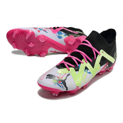 Chuteira Campo FG Puma Future Ultimate Pack Tokyo Preta e Amarela