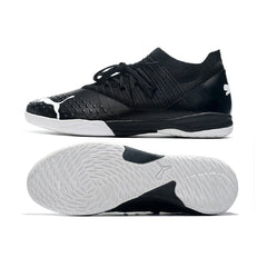 Chuteira Futsal IC Puma Future Z 1.3 Pack Eclipse Preta e Branca